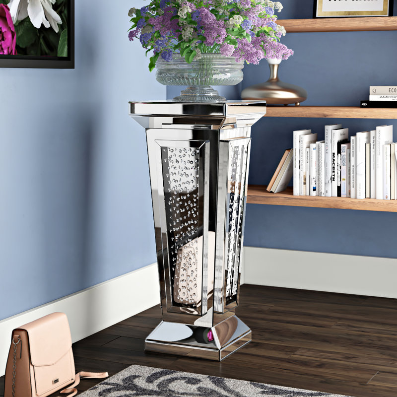 Rosdorf Park Latrell Crystal End Table & Reviews Wayfair
